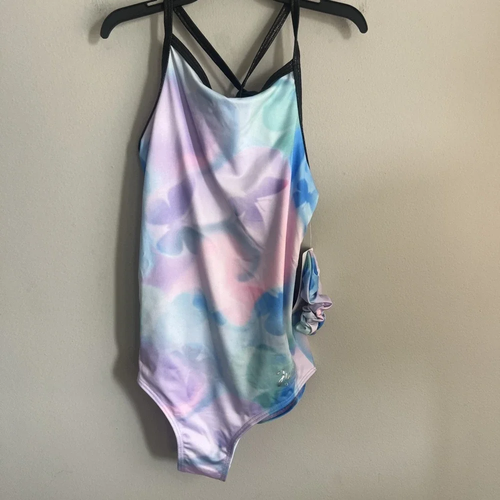 Justice Strappy Dance/Gymnastics Leotard. Size Xl 16/18 New